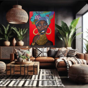 Zuri Ndani Painting | JessLeeWong®
