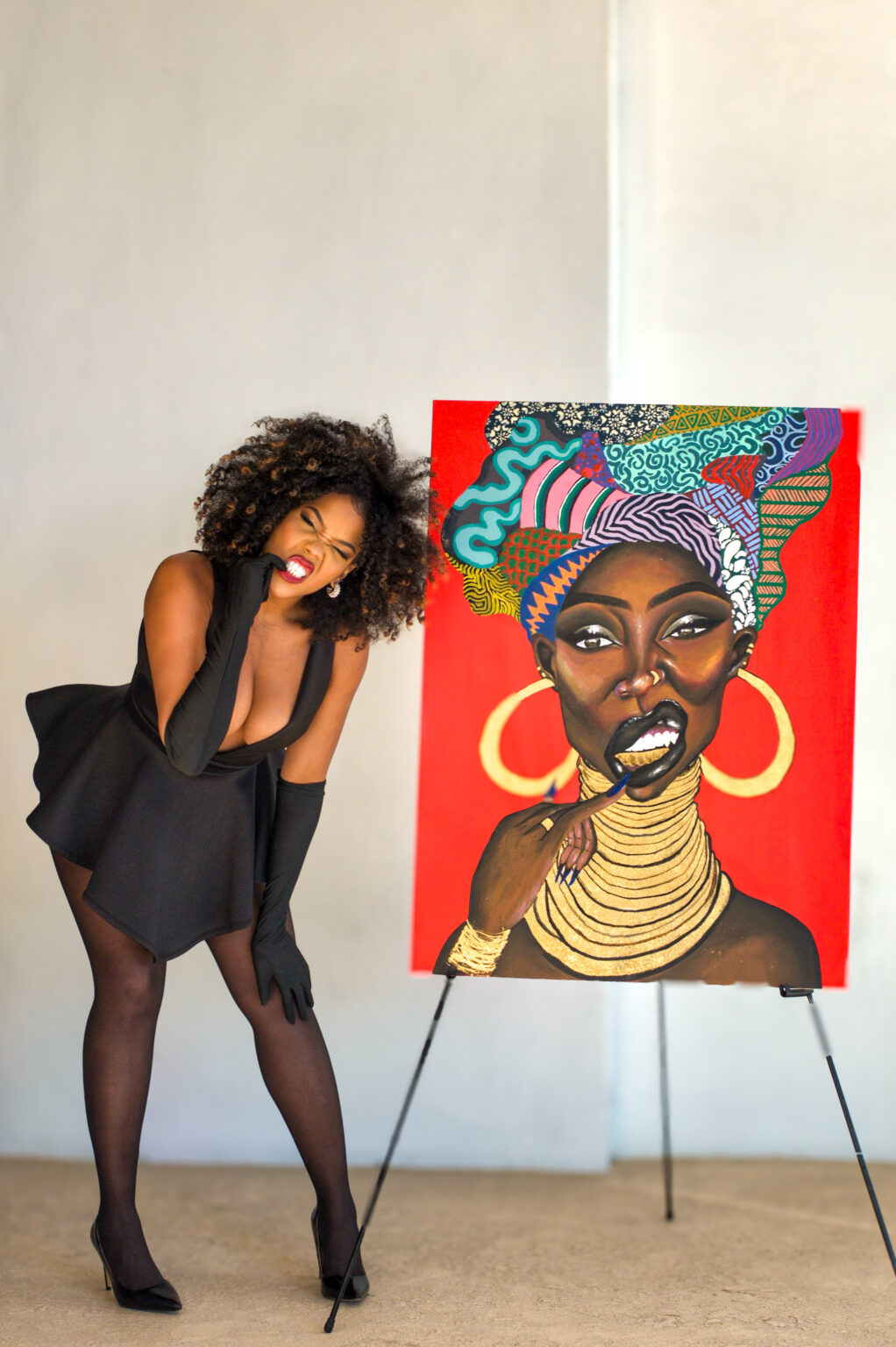 Zuri Ndani Painting | JessLeeWong®